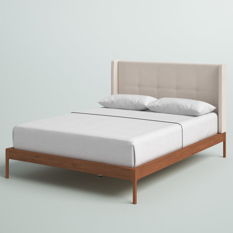 Mercury Row® Ellerman Upholstered Bed & Reviews Wayfair